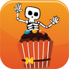 Skeleton Cupcake