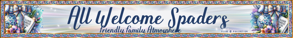 ALL WELCOME SPADERS