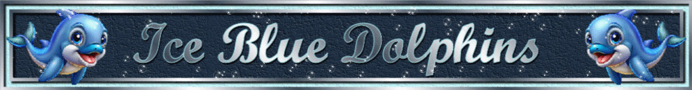 Ice Blue Dolphins