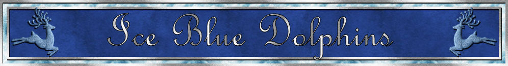 Ice Blue Dolphins